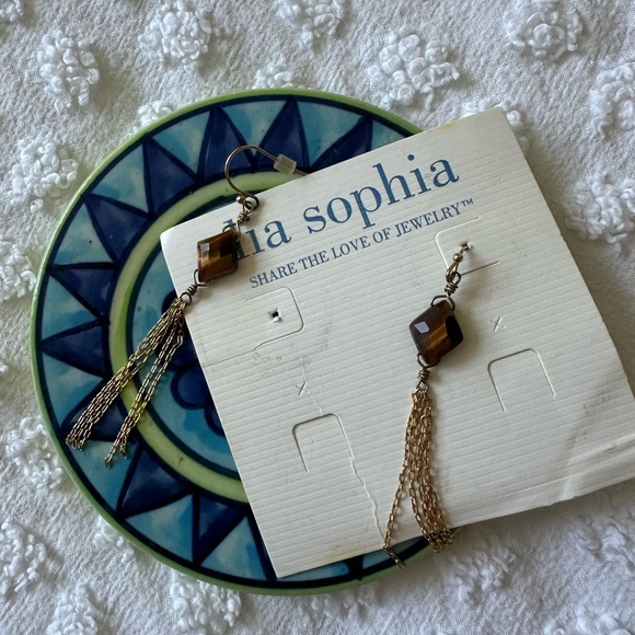 Lia Sophia Dangle Earrings - Picture 2 of 7